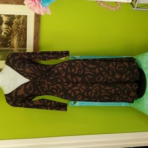 Twist front dress